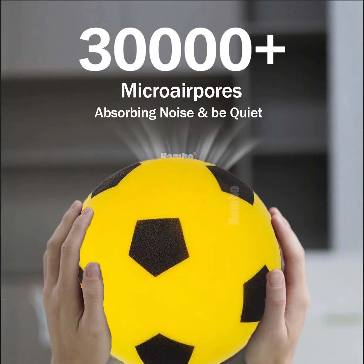 Silent Football Ball Dia.7/8/9Inch Indoor Silent Foam Soccer Ball Mute Bouncing Ball Silent Basketball Children Silent Ball Gift